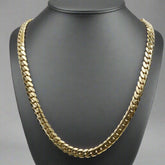 6-10mm 925 Sterling Silver Miami Cuban Link Chain